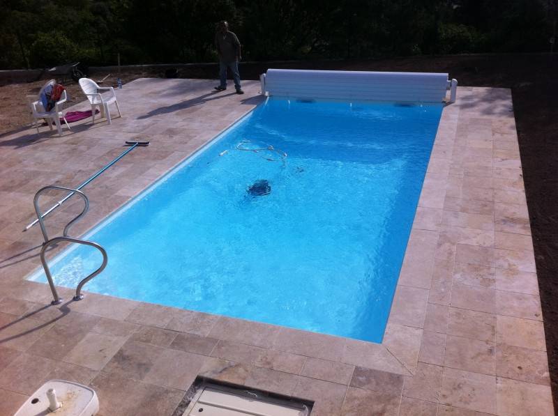 Construction de piscine à Marseille dans une villa du quartier Les Camoins dans le 11eme