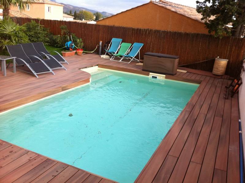 Construction d'une piscine a marseille dans le quartier les olives 13013